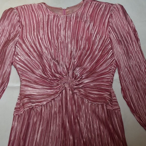 COPY - Vintage George F. Couture Pleated Evening Dress - Picture 2 of 3